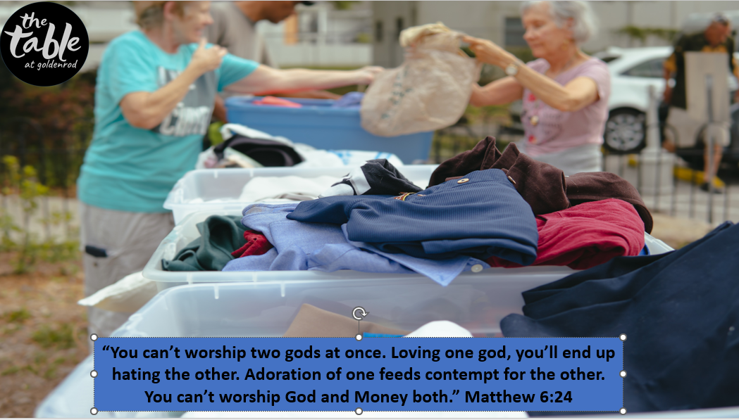 Cannot serve 2 masters